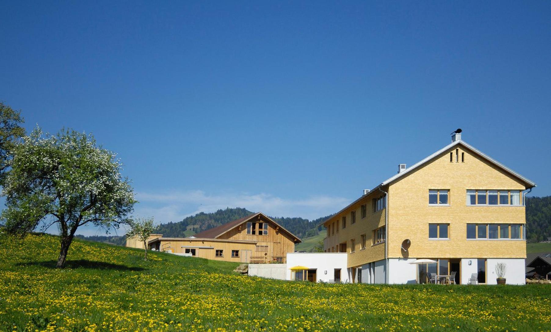 Schweizer Hof Villa Schwarzenberg im Bregenzerwald Buitenkant foto