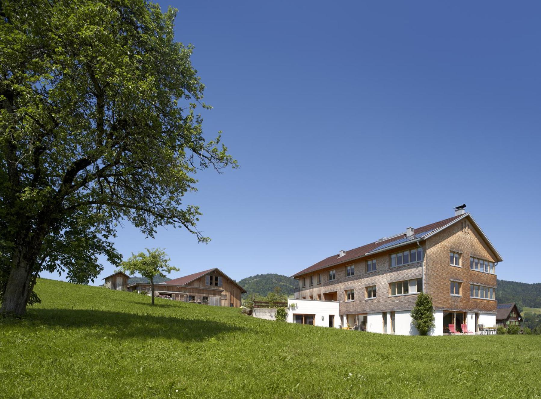 Schweizer Hof Villa Schwarzenberg im Bregenzerwald Buitenkant foto
